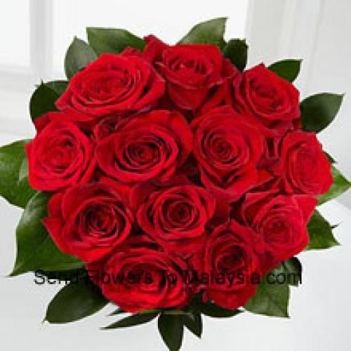 12 Elegante Rote Rosen